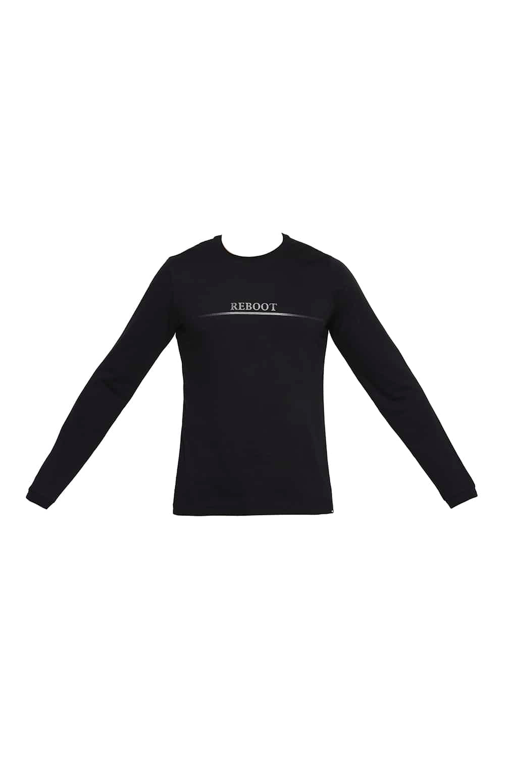 BASICS MUSCLE FIT CREW NECK T SHIRT