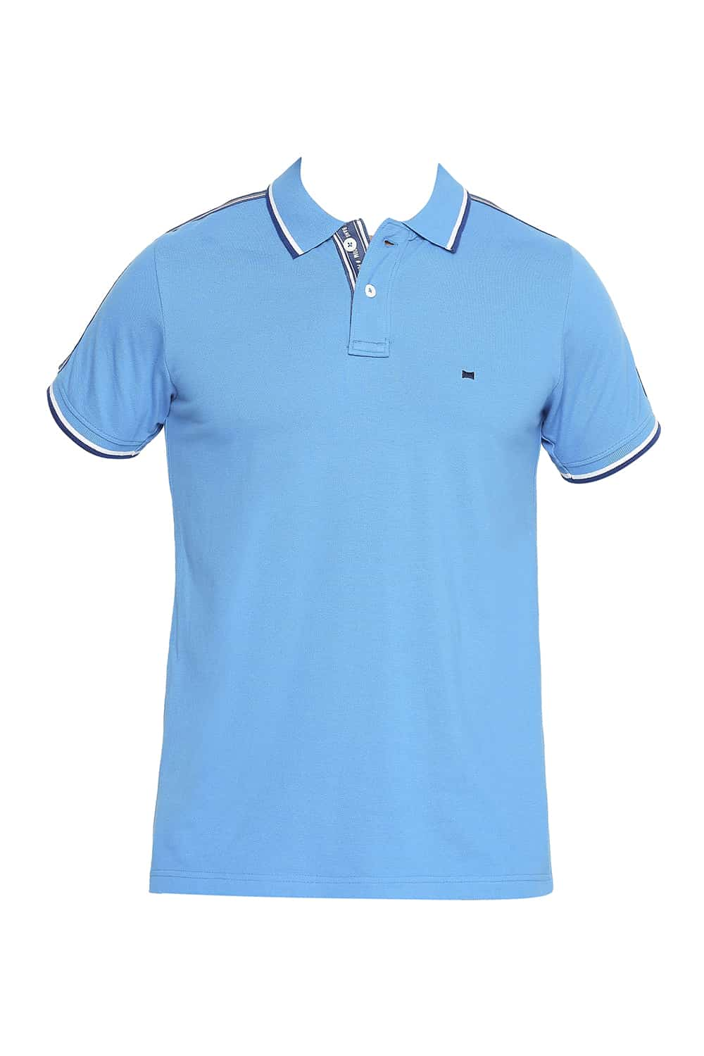 BASICS MUSCLE FIT POLO T SHIRT