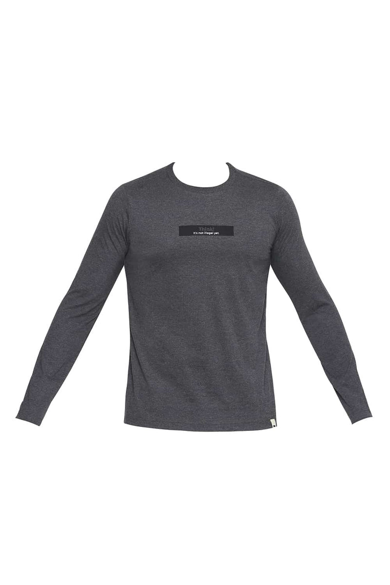 BASICS MUSCLE FIT CREW NECK T SHIRT