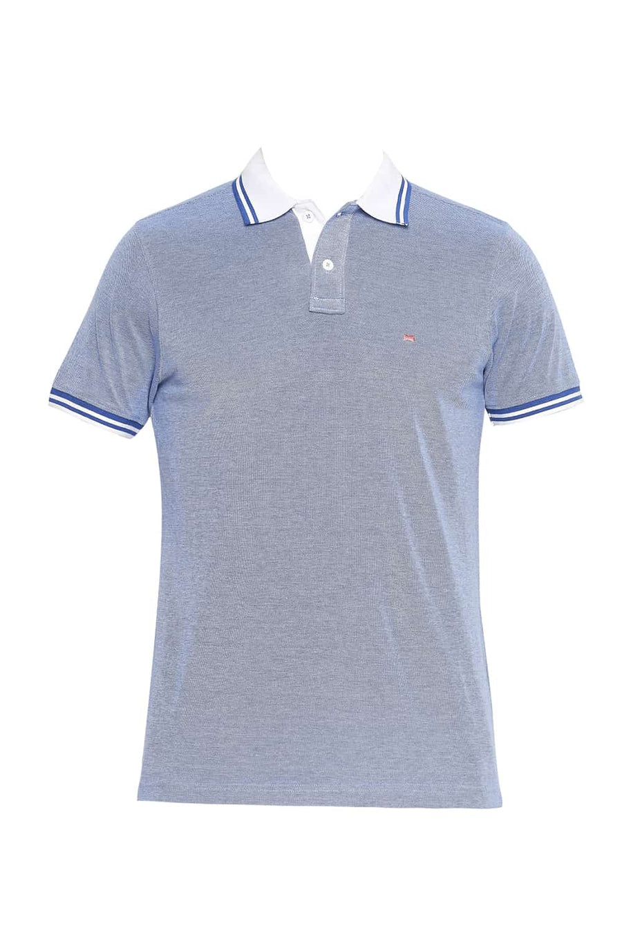 BASICS MUSCLE FIT SKYDIVER POLO T SHIRT