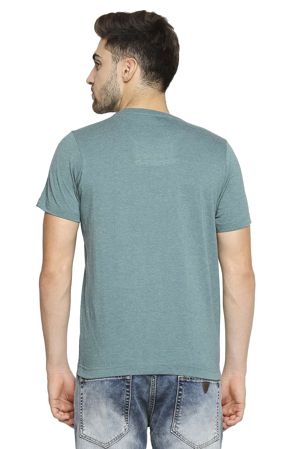 BASICS MUSCLE FIT CREW NECK T-SHIRT