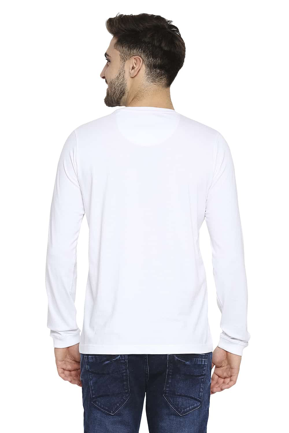 BASICS MUSCLE FIT CREW NECK T-SHIRT