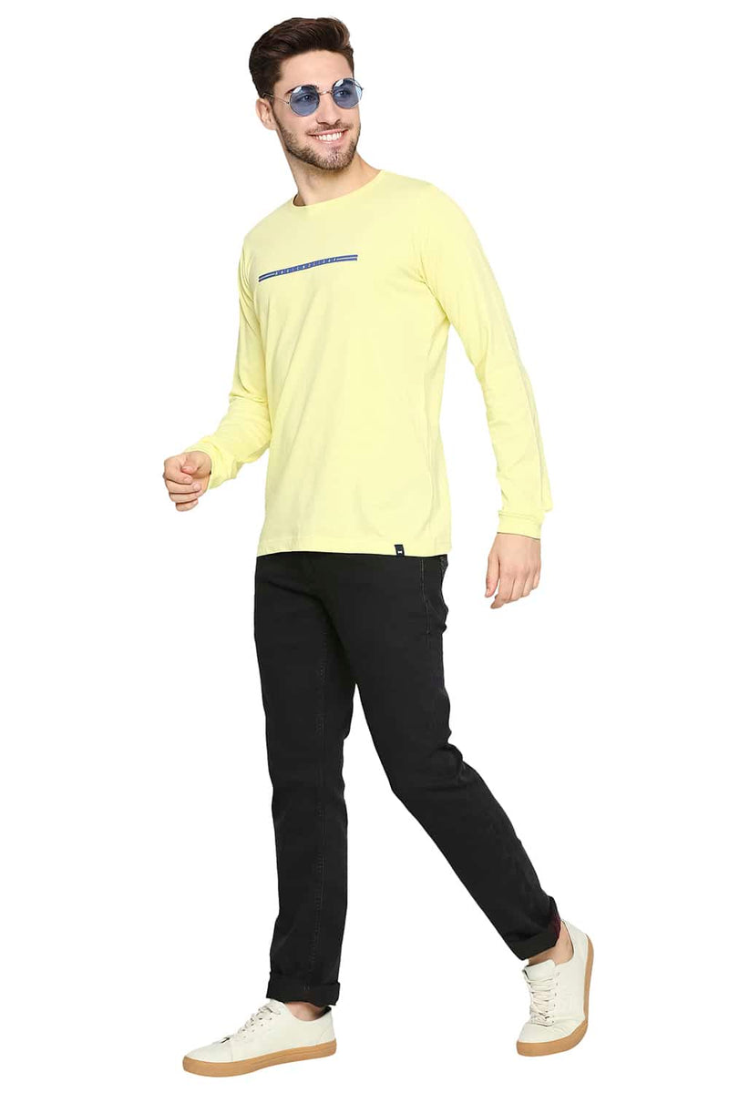 BASICS MUSCLE FIT CREW NECK T-SHIRT