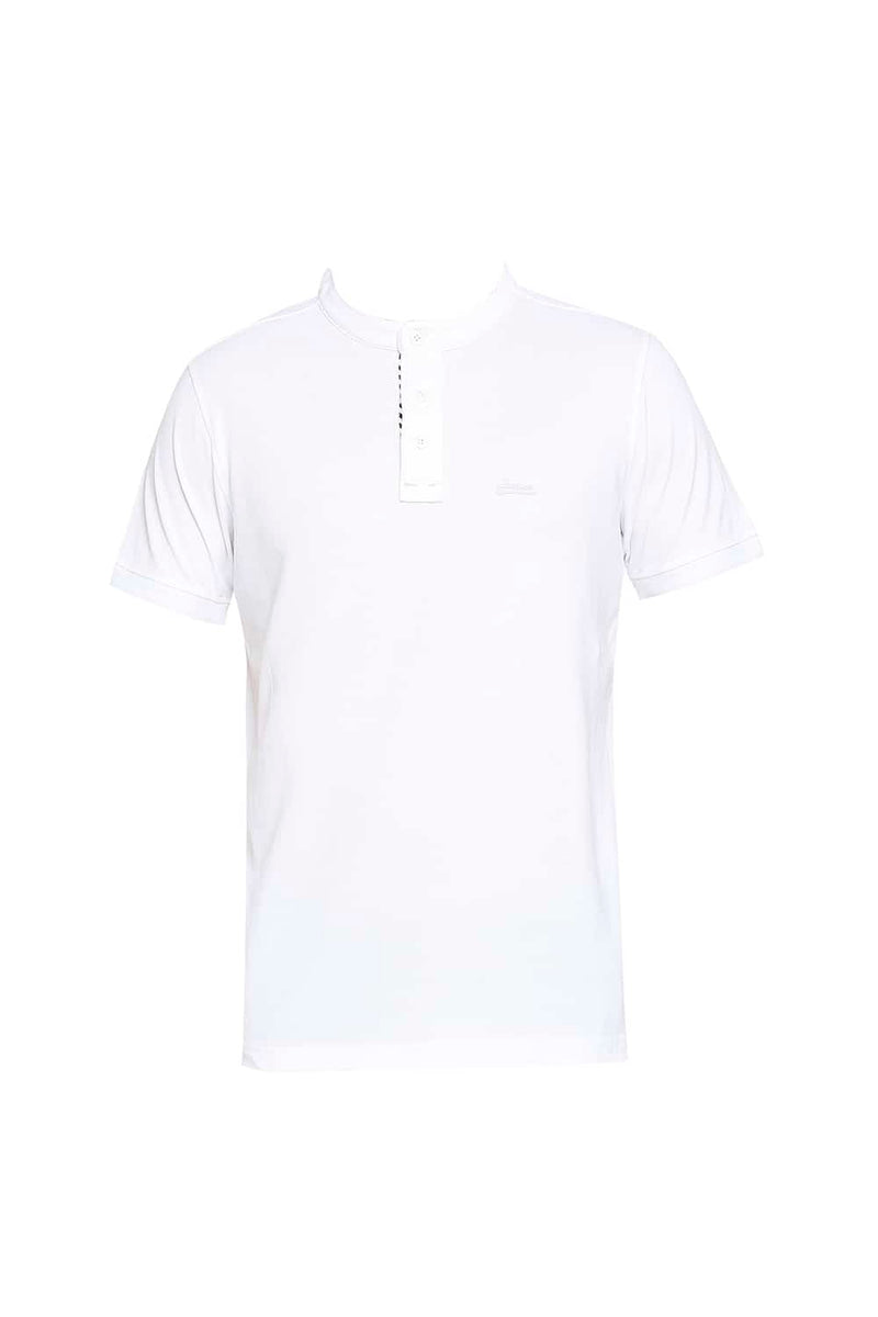 BASICS MUSCLE FIT POLO T-SHIRT