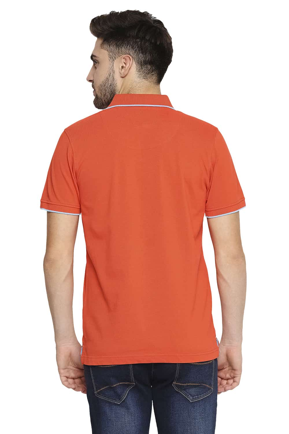 BASICS MUSCLE FIT POLO T-SHIRT