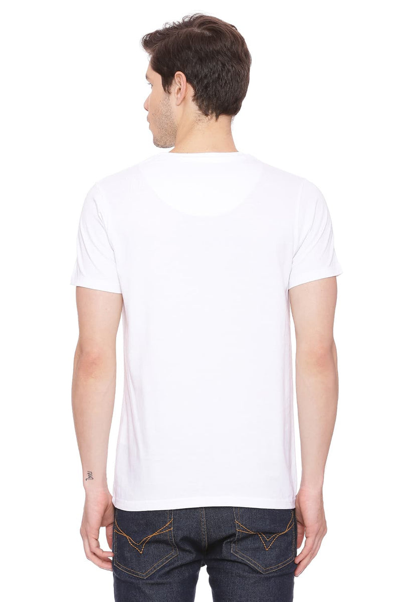 BASICS MUSCLE FIT CREW NECK T SHIRT