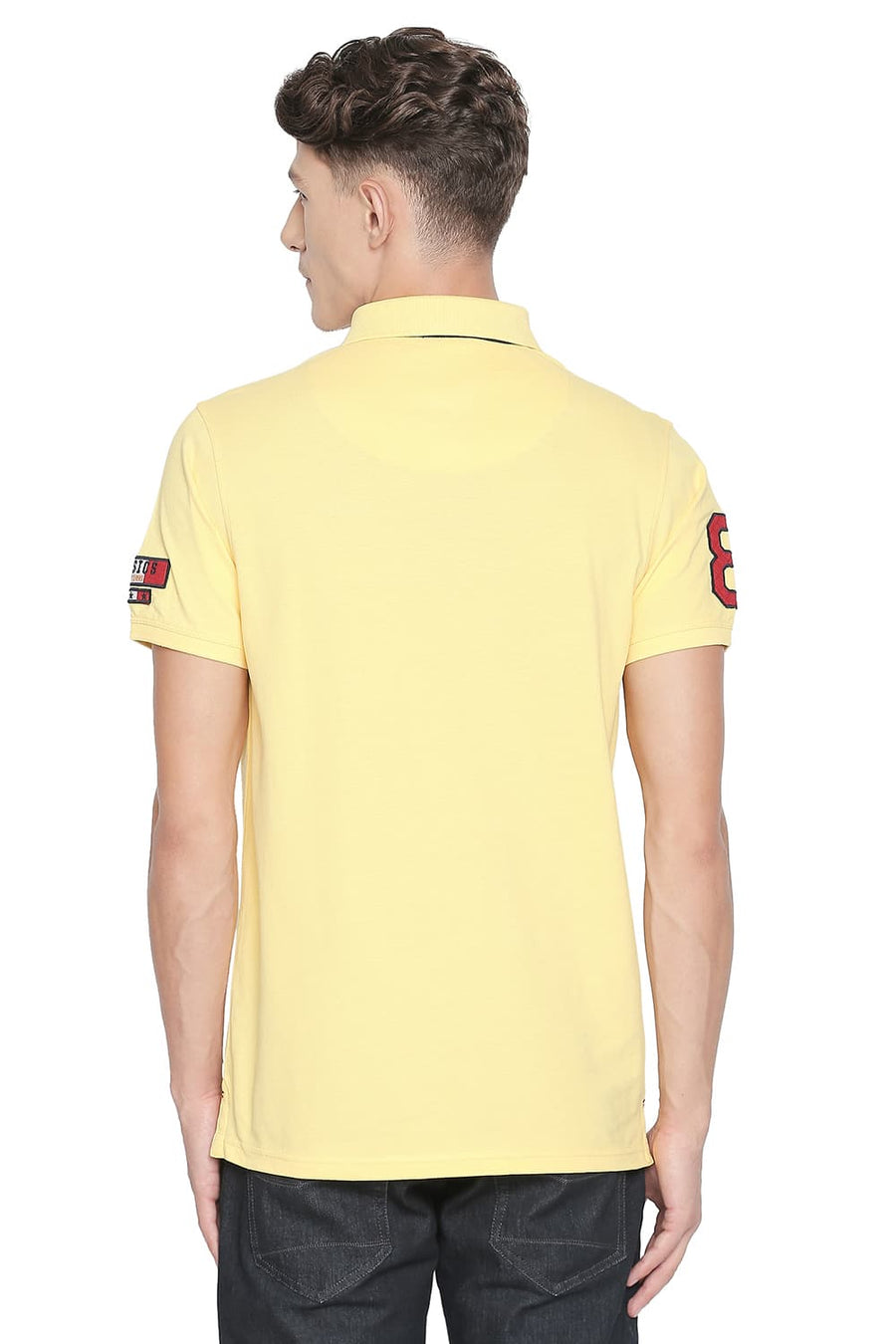 BASICS MUSCLE FIT GOLDFINCH TRENDY POLO T SHIRT