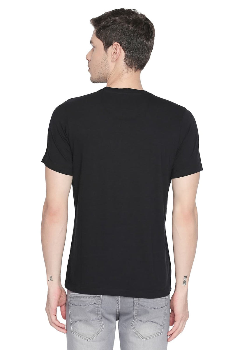 BASICS MUSCLE FIT CREW NECK T SHIRT