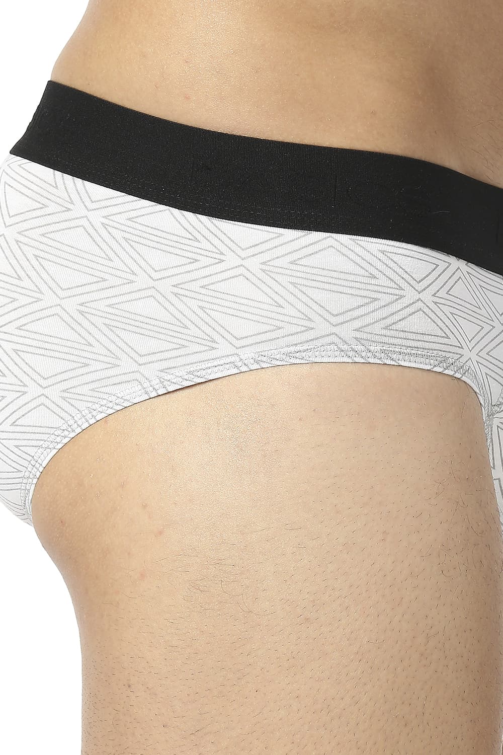 BASICS PRINTED STRETCHABLE FASHION BRIEF