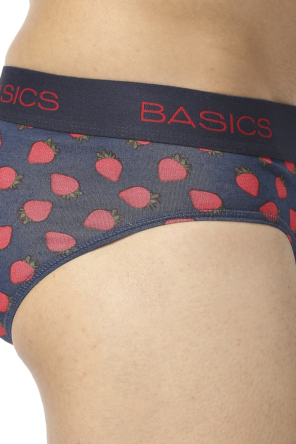 BASICS PRINTED STRETCHABLE FASHION BRIEF