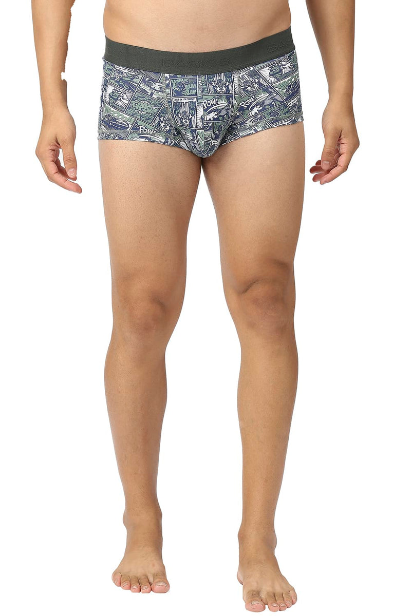 BASICS PRINTED STRETCHABLE TRUNK