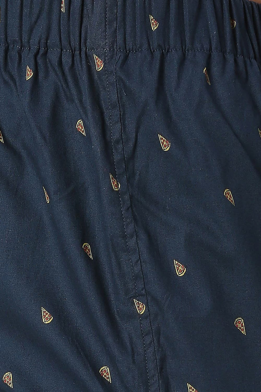 BASICS SLIM FIT MAJOLICA BLUE COTTON PRINTED BOXER SHORTS