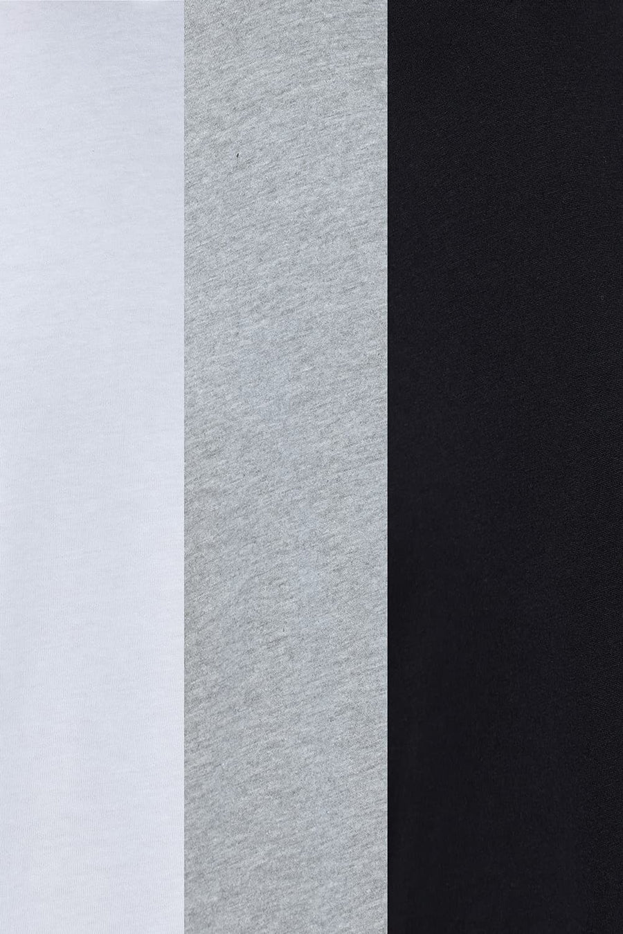 BASICS VALUE PACK OF 3 MUSCLE FIT V-NECK T-SHIRTS