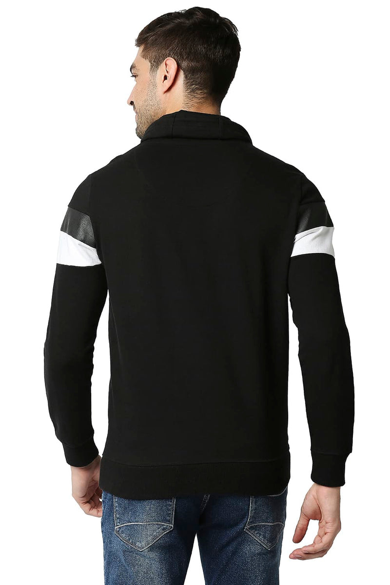 BASICS MUSCLE FIT NON BRUSHED FLEECE NON HOOD JACKET