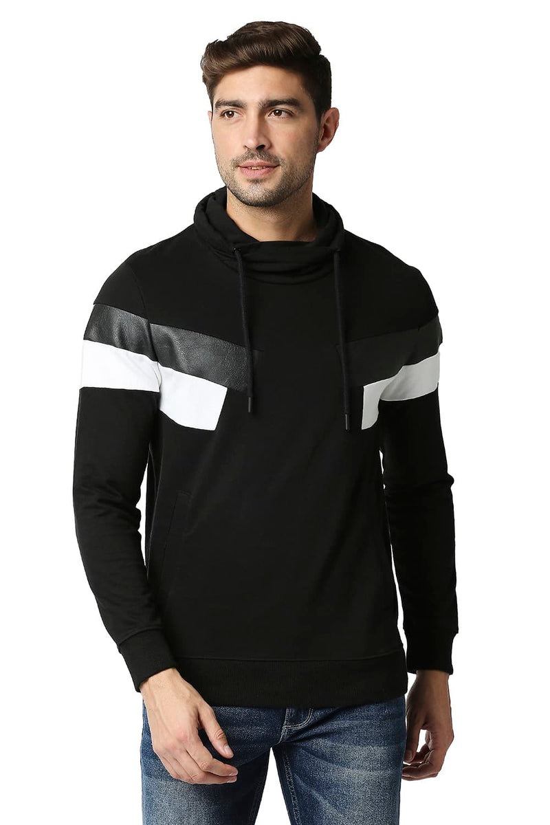 BASICS MUSCLE FIT NON BRUSHED FLEECE NON HOOD JACKET