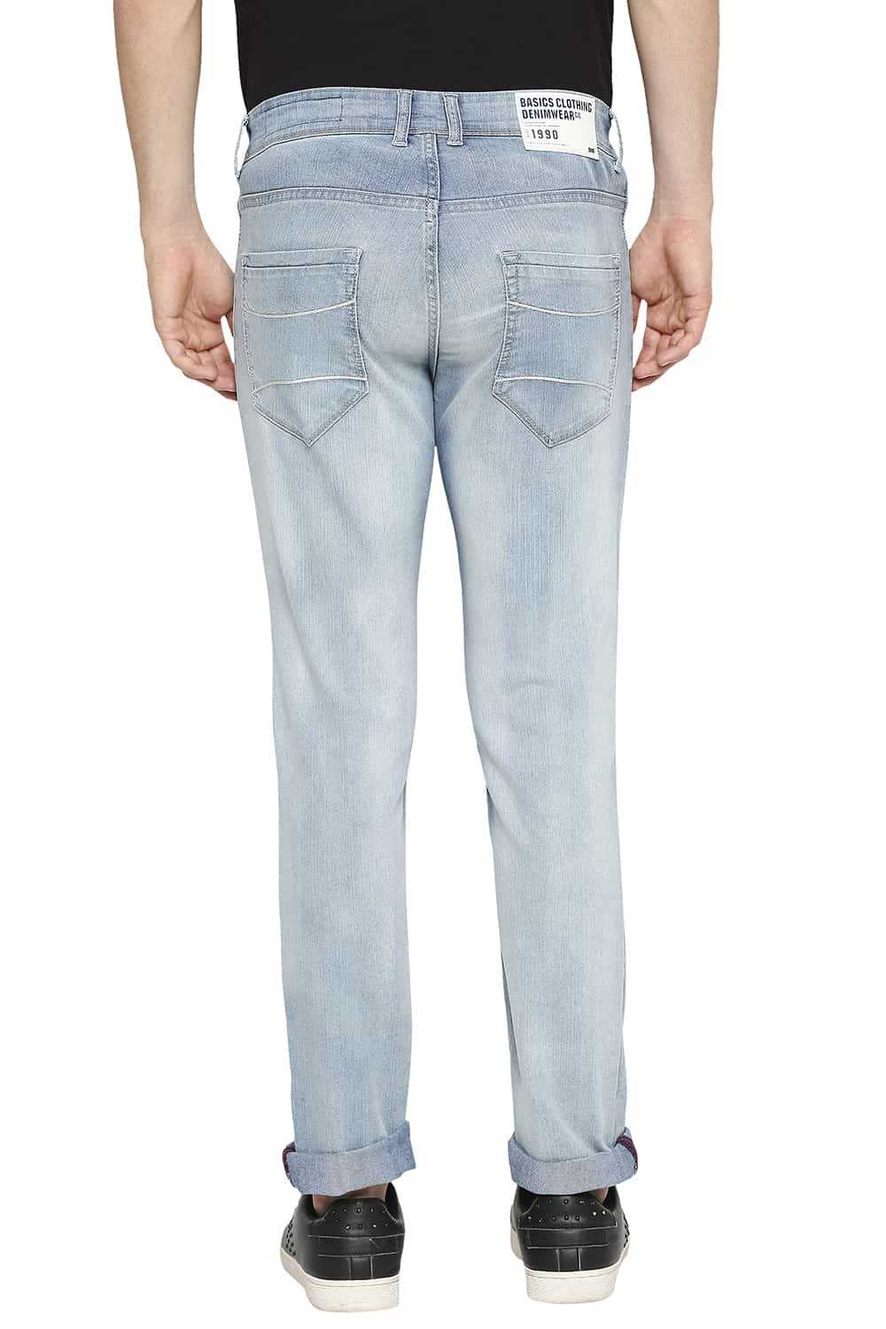 BASICS BLADE FIT STRETCH JEANS