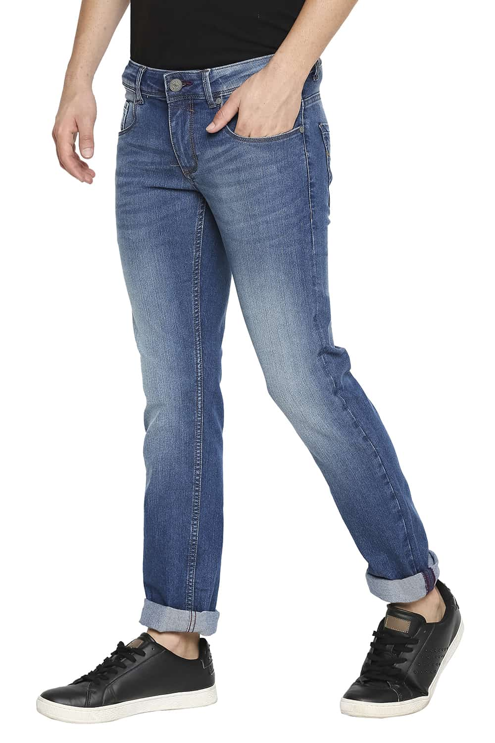 BASICS TORQUE FIT STRETCH JEANS