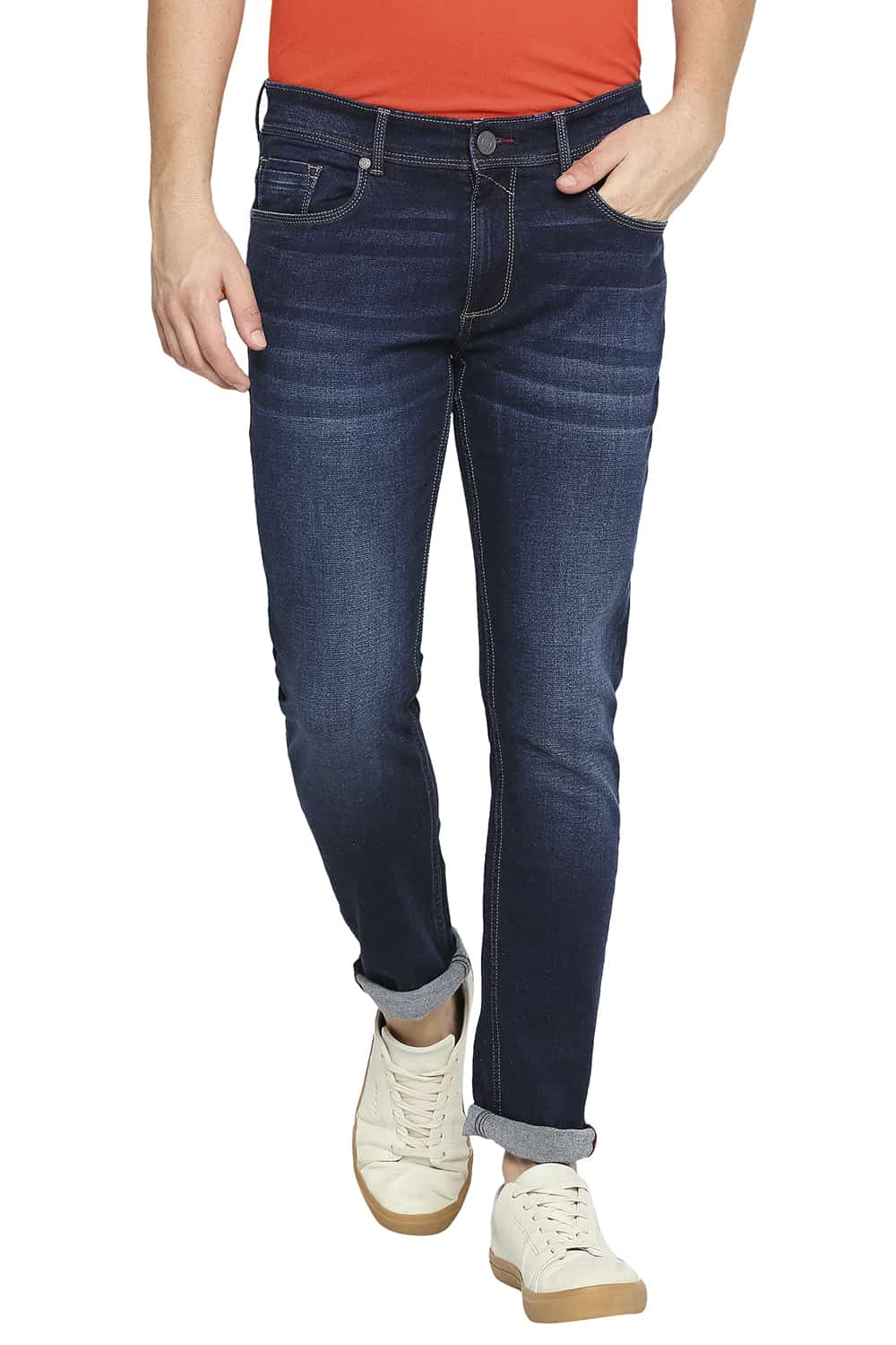 BASICS BLADE FIT STRETCH JEANS