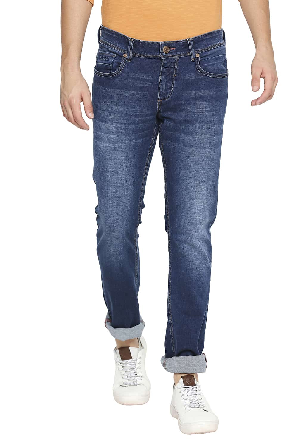 BASICS TORQUE FIT STRETCH JEANS