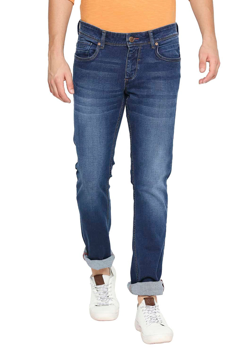 BASICS TORQUE FIT STRETCH JEANS