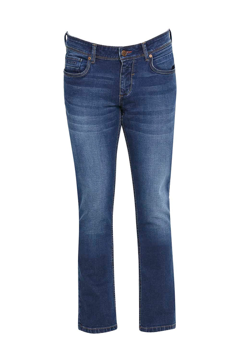 BASICS TORQUE FIT STRETCH JEANS