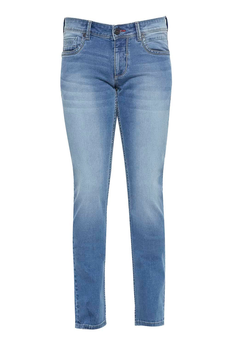 BASICS BLADE FIT STRETCH JEANS