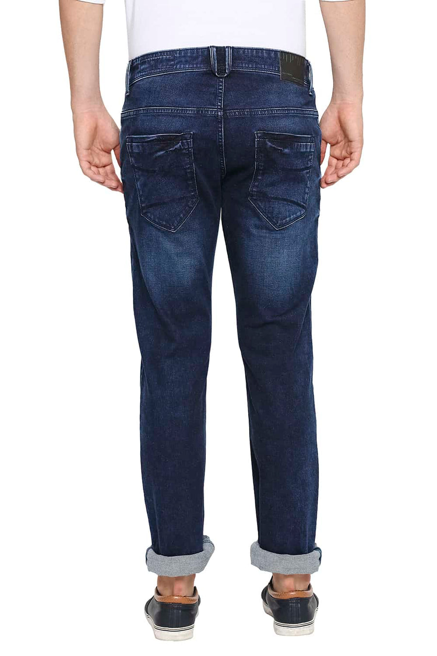 BASICS BLADE FIT INSIGNIA BLUE STRETCH JEANS