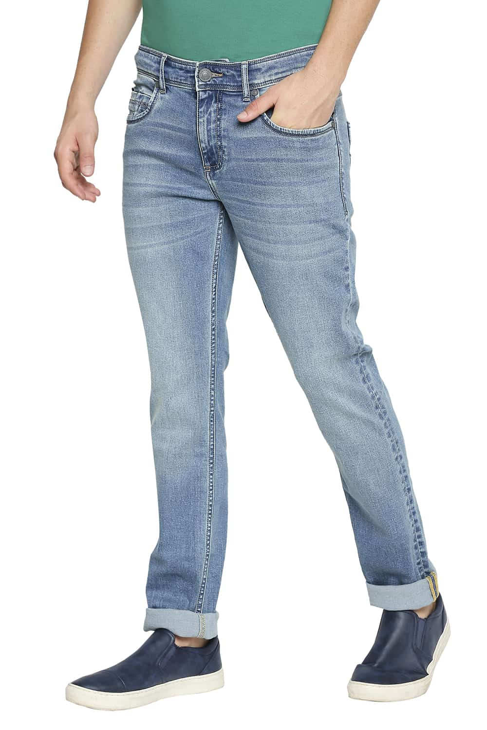 BASICS BLADE FIT STRETCH JEANS