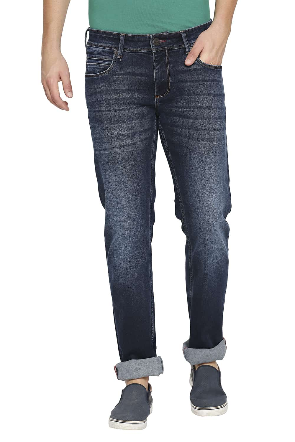 BASICS TORQUE FIT STRETCH JEANS