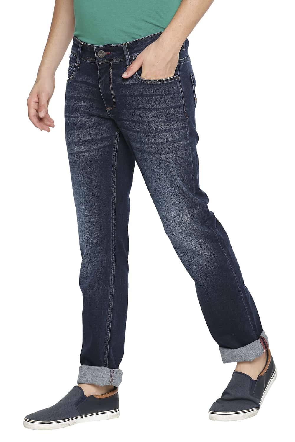 BASICS TORQUE FIT STRETCH JEANS