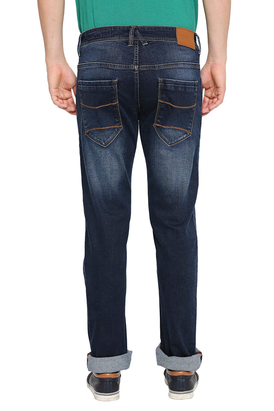 BASICS BLADE FIT DRESS BLUE STRETCH JEANS