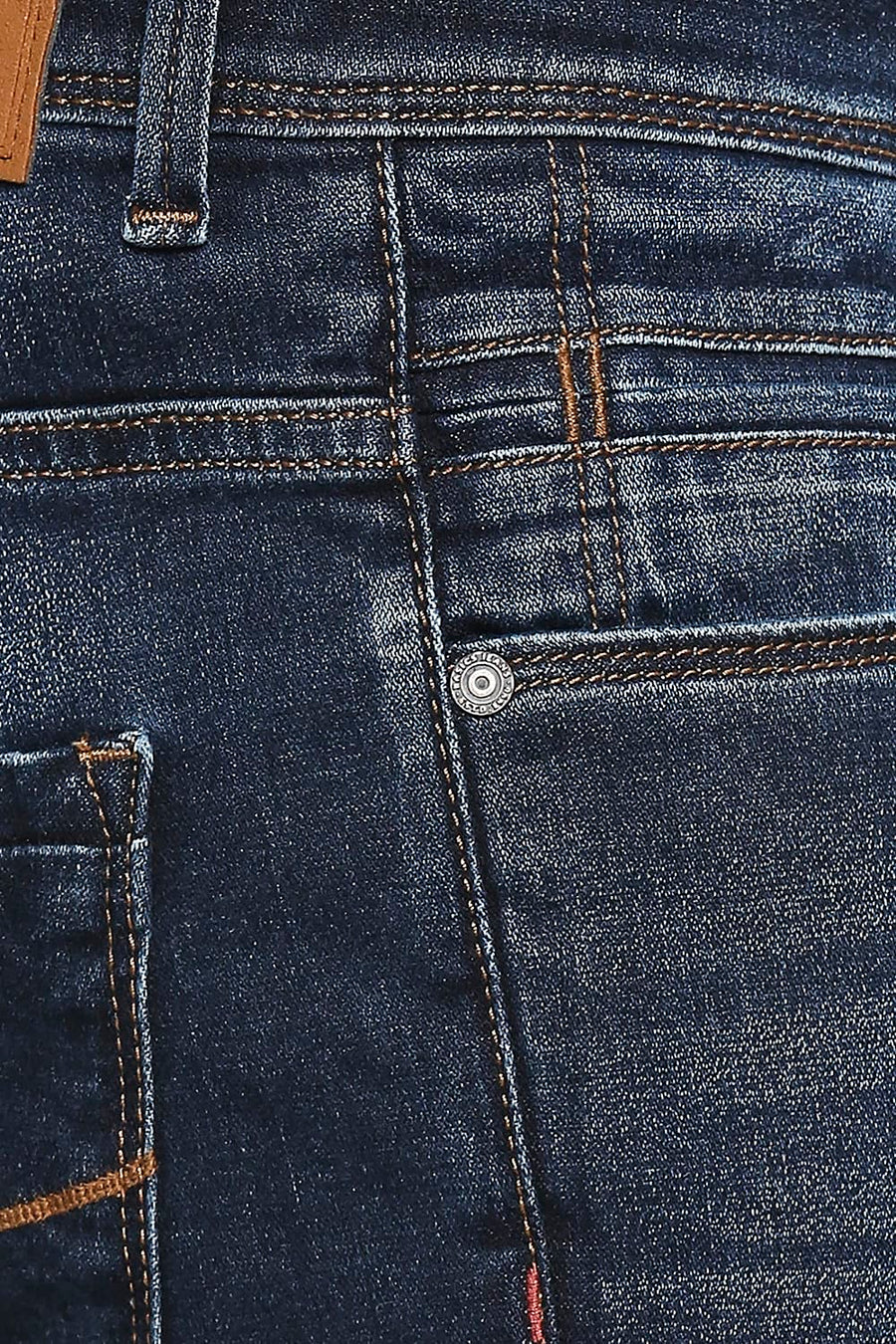BASICS BLADE FIT DRESS BLUE STRETCH JEANS