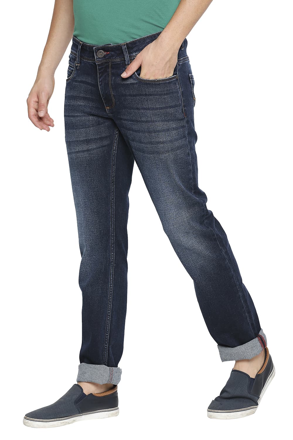 BASICS BLADE FIT STRETCH JEANS