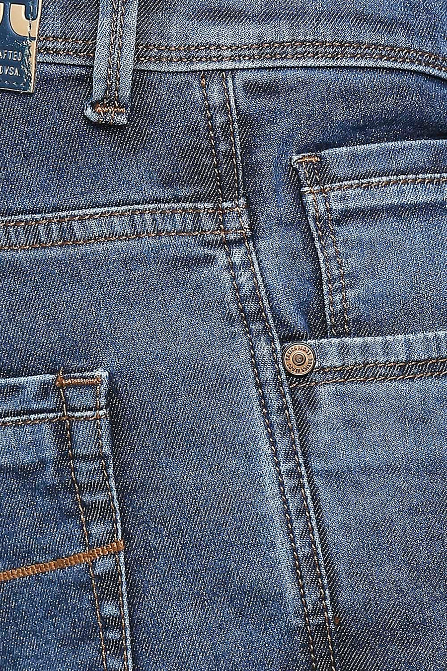 BASICS BLADE FIT BIJOU BLUE STRETCH JEANS