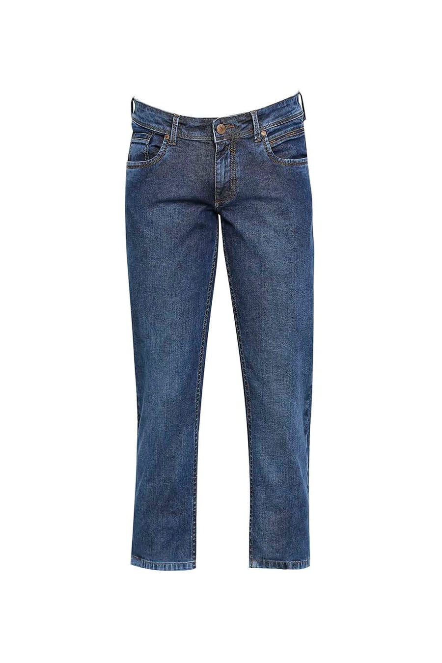 BASICS BLADE FIT BIJOU BLUE STRETCH JEANS
