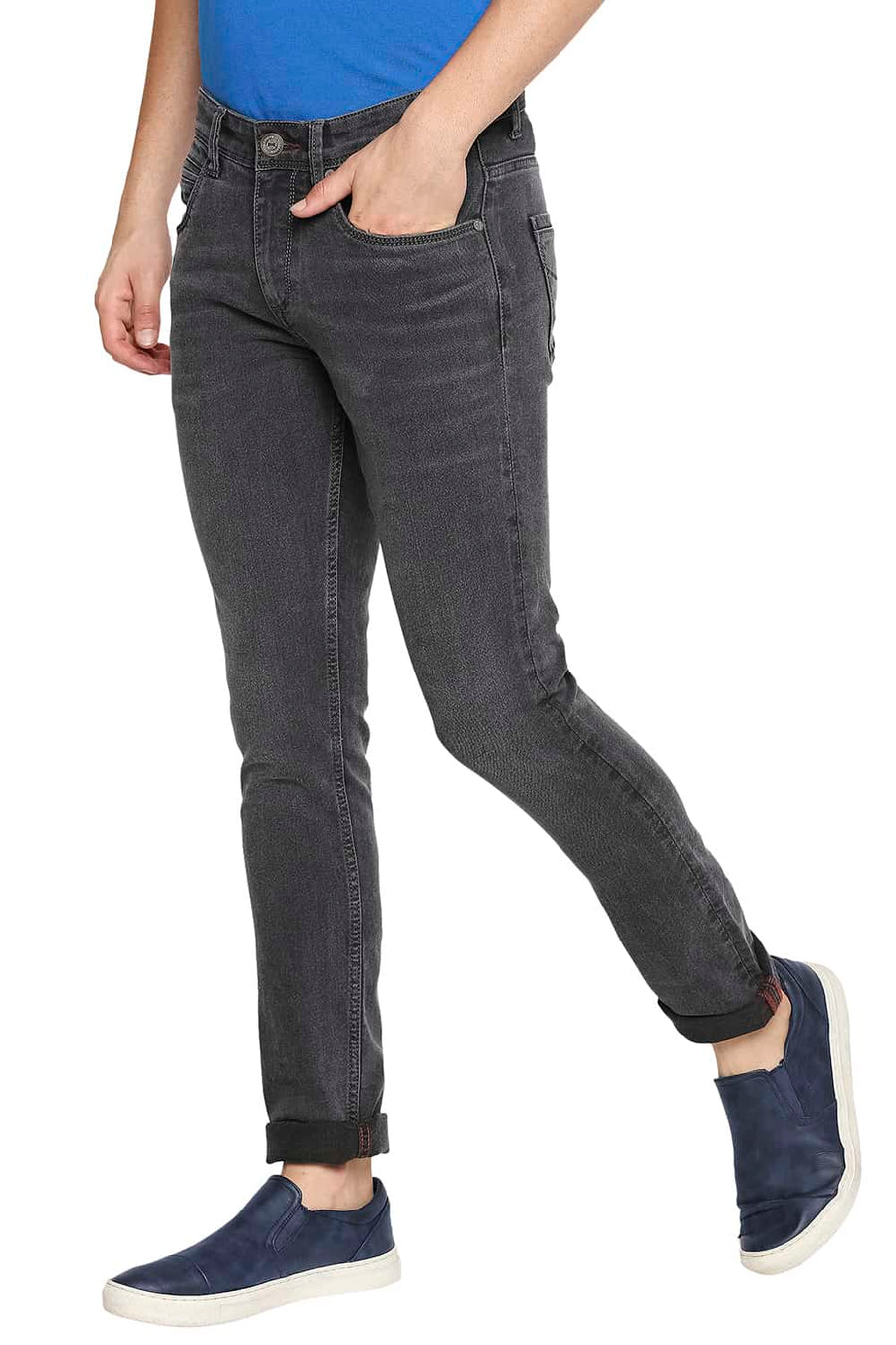 BASICS BLADE FIT CASTLEROCK STRETCH JEANS