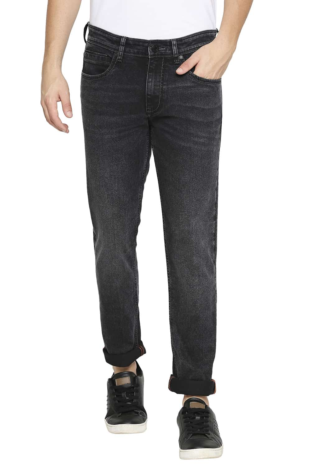 BASICS BLADE FIT STRETCH JEANS