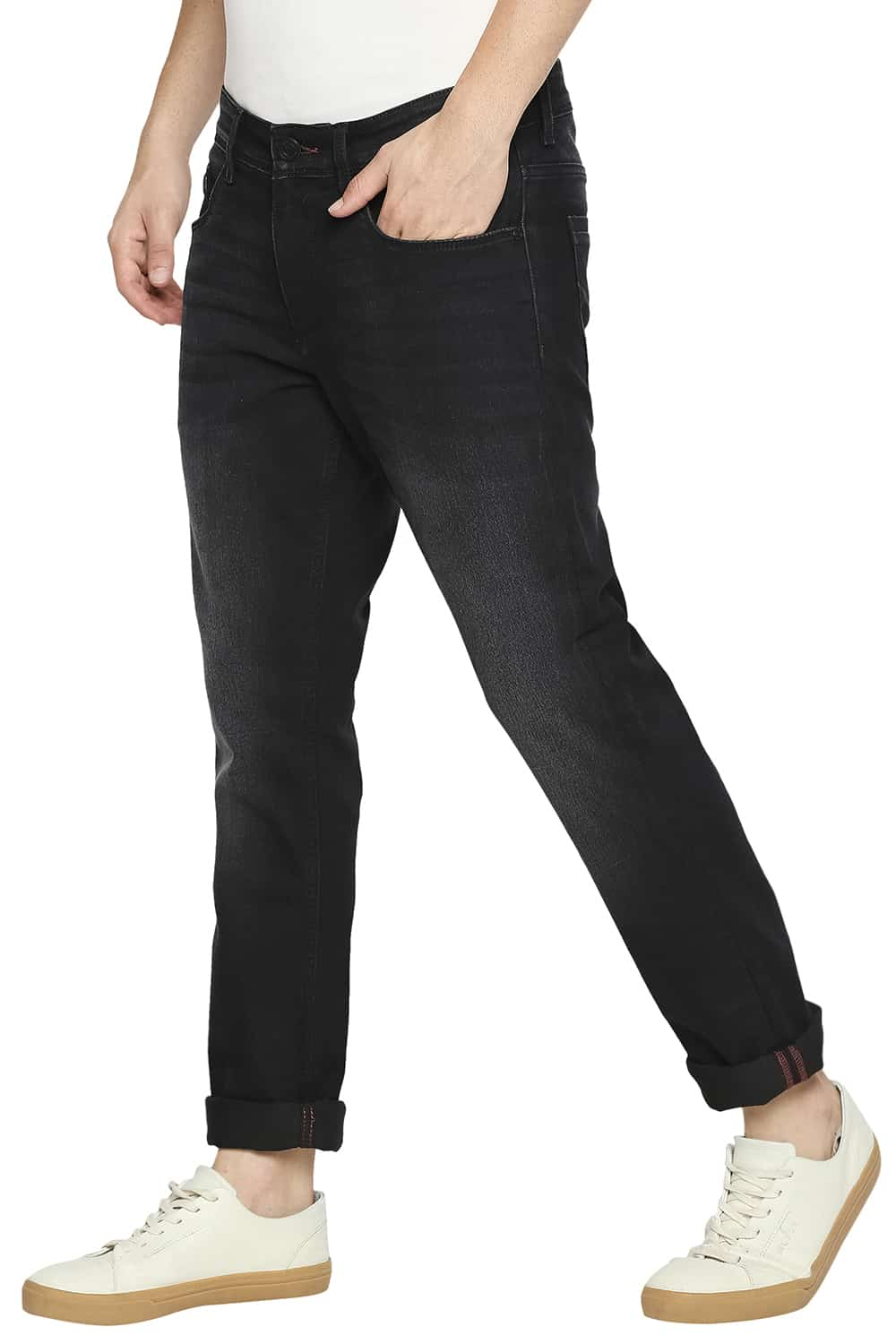 BASICS BLADE FIT STRETCH JEANS