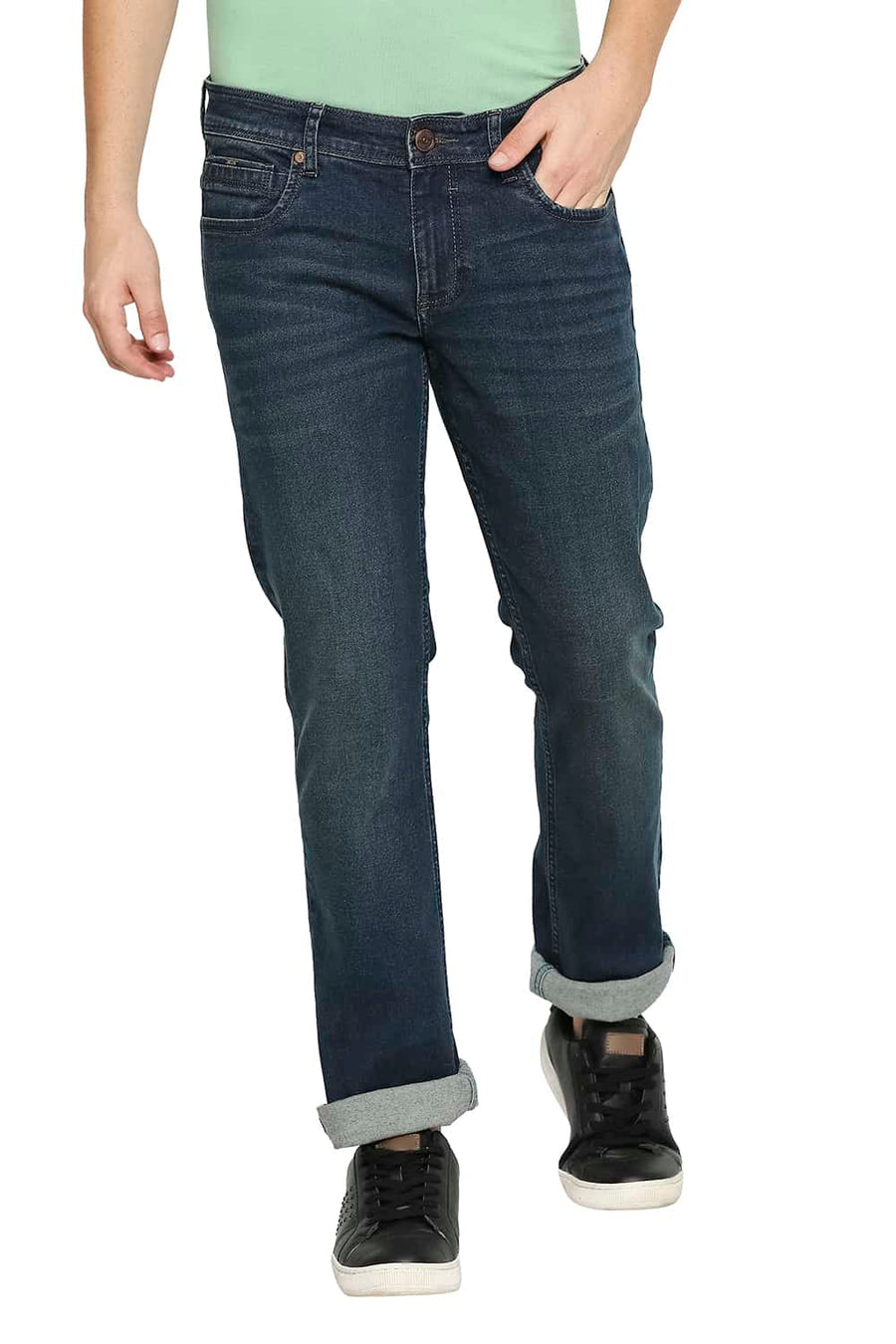 BASICS TORQUE FIT DEEP DIVE STRETCH JEANS