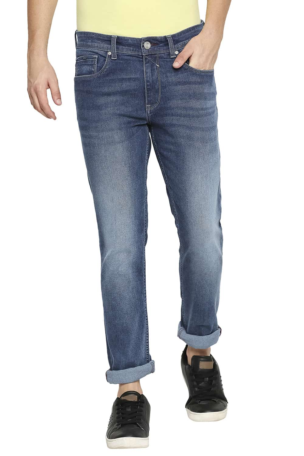 BASICS BLADE FIT STRETCH JEANS