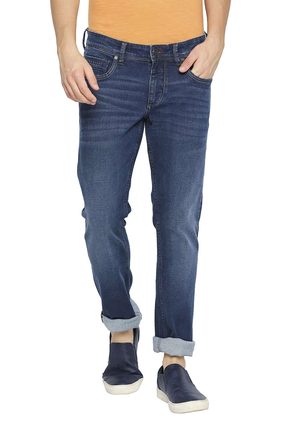 BASICS TORQUE FIT STRETCH JEANS