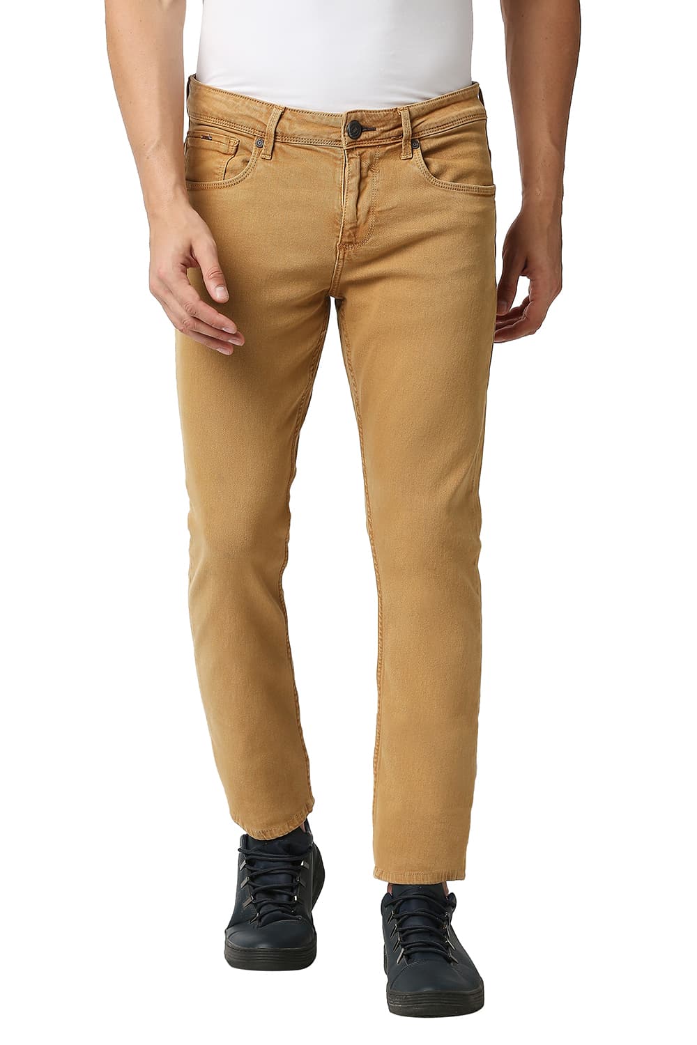 BASICS TORQUE FIT STRETCH JEANS