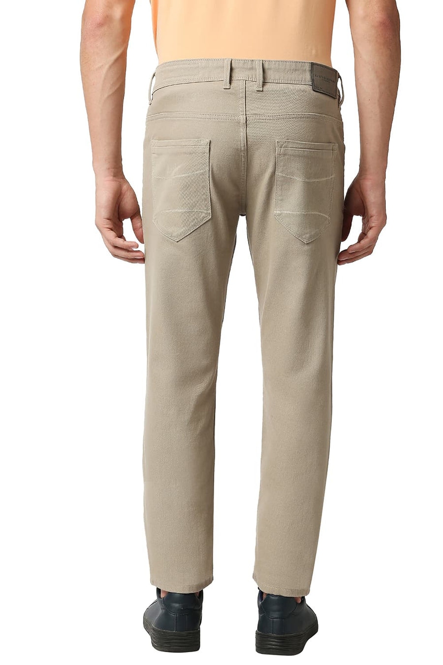BASICS TORQUE FIT SILVER SAGE BROWN STRETCH JEANS