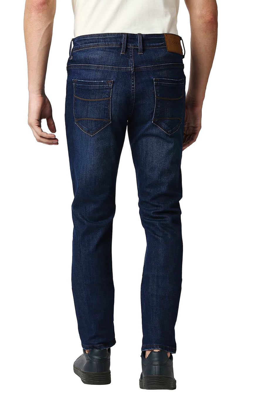 BASICS TORQUE FIT INSIGNIA BLUE STRETCH JEANS