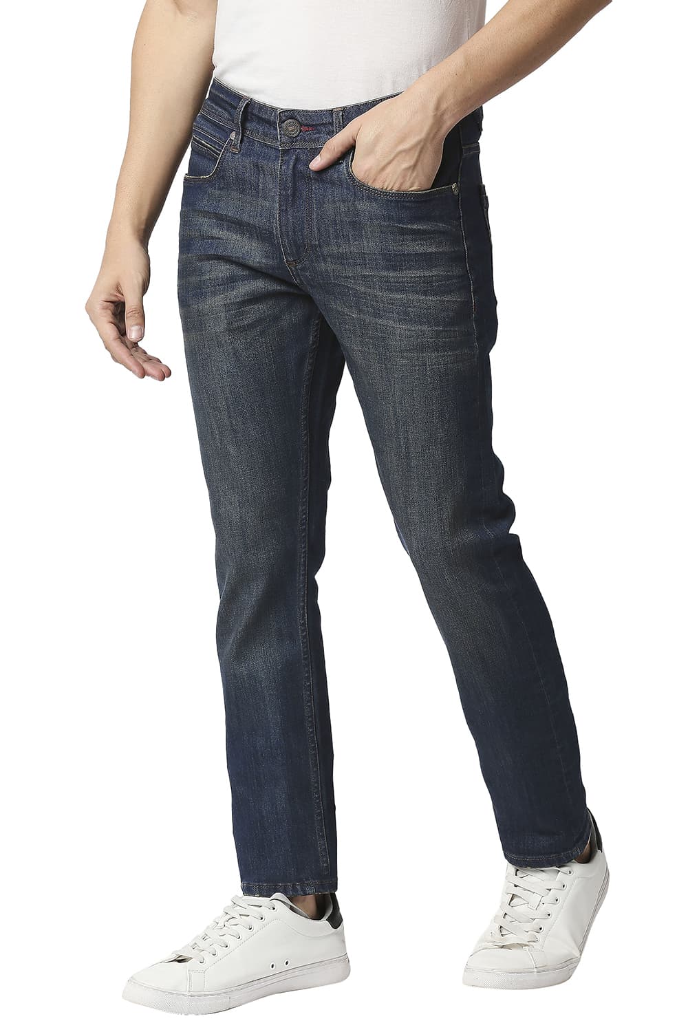 BASICS TORQUE FIT STRETCH JEANS