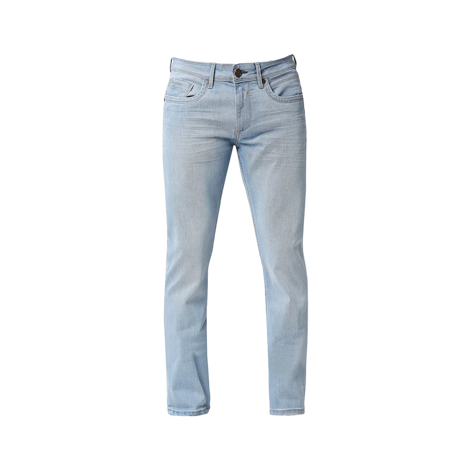 BASICS TORQUE FIT BLUE FOG STRETCH JEANS