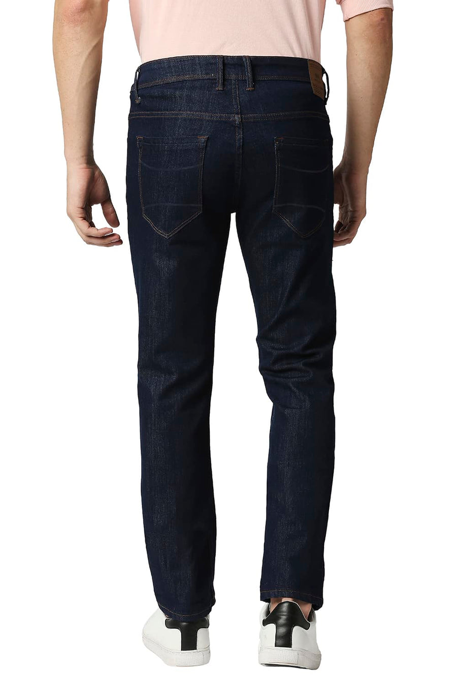 BASICS TORQUE FIT NAVY BLAZER STRETCH JEANS