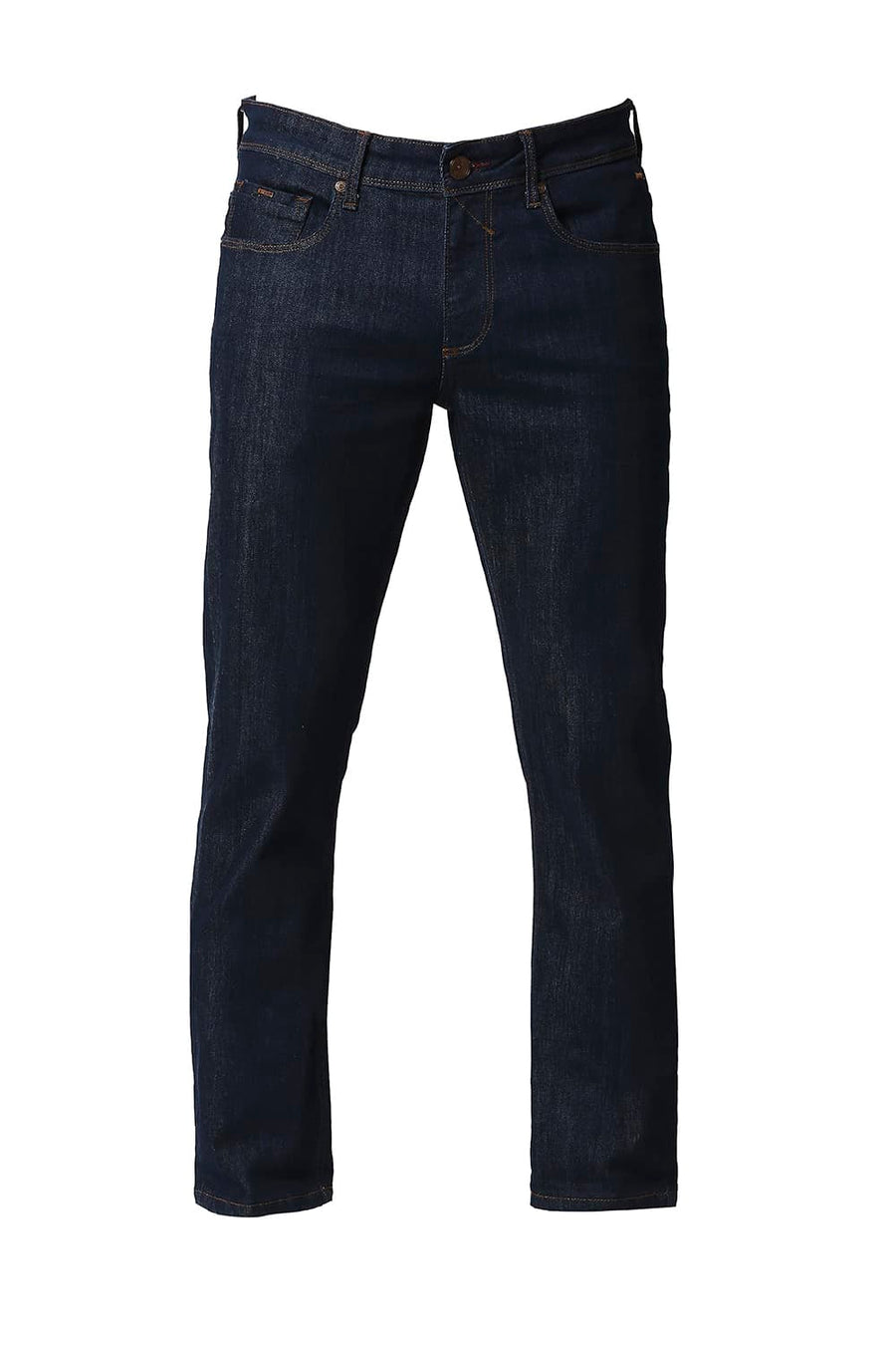 BASICS TORQUE FIT NAVY BLAZER STRETCH JEANS