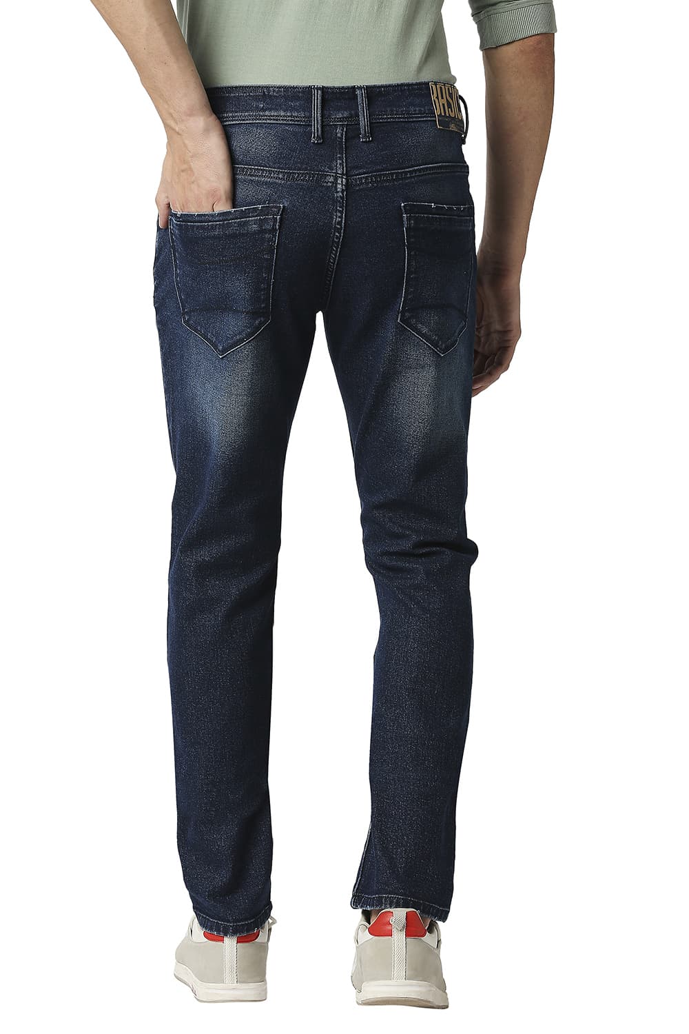 BASICS TORQUE FIT STRETCH JEANS