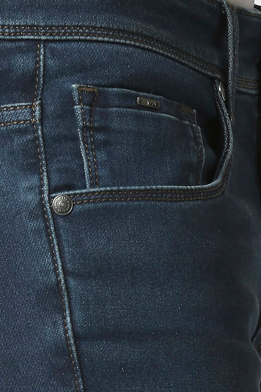 BASICS BLADE FIT REFLECTING POND STRETCH JEANS